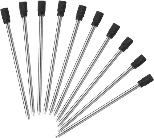 AIYIBEN 2.75'' Ballpoint Pen Refills, Black, Medium Point, 10 Pack