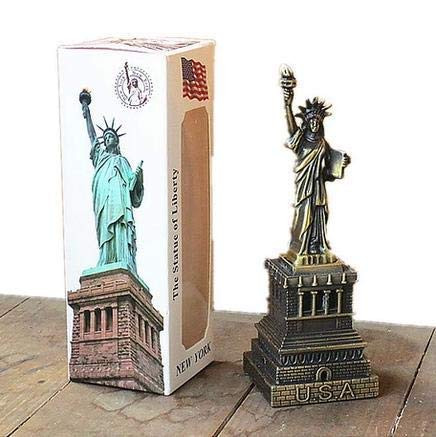 Satre Online and Marketing 6 Inch Statue of Liberty Metal-Bronze Statue, Liberty Model Metal Crafts