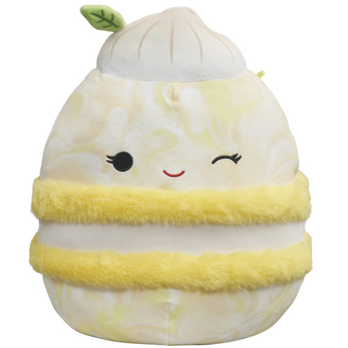 Squishmallows Original 12-Inch Landry Yellow Meringue Macaron - Medium-Sized Ultrasoft Official Jazwares Plush - Amazon Exclusive