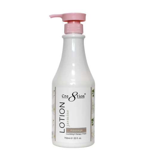 Cre8tion Spa Hand & Body Lotion Nourishing Skin Lotion Moisturizer From Dryness and Flaking 750ml / 25 fl oz (Jasmine)