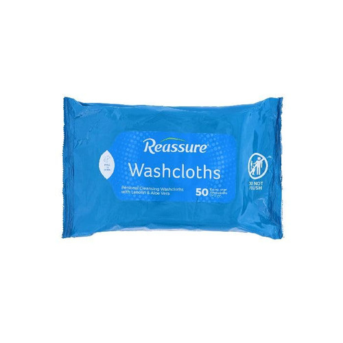 Reassure Washcloths Refill - 9" x 13" - 12 per case