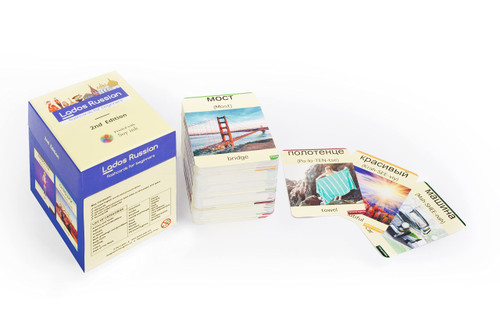 Lados: Russian Flash Cards for Beginners, Russian for Adults and Kids, 500 Most Used RussianWords