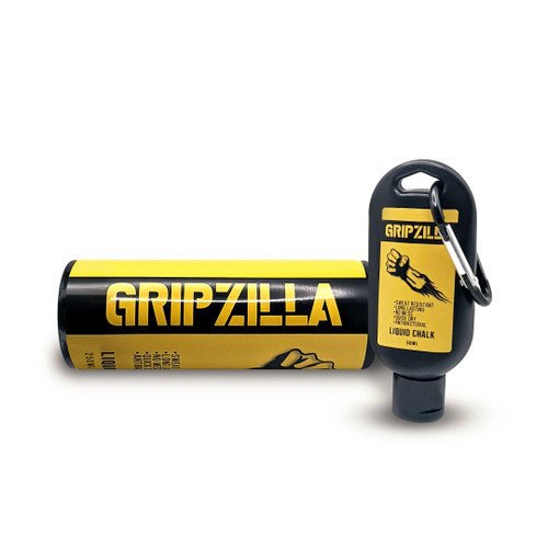 GRIPZILLA Liquid Chalk Kit Gym Chalk for Weight Lifting, Rock Climbing, Pole Grip, Bouldering, Powerlifting, Ball, Gymnastics, Sports, and Workout- Cheer Chalk - Package May Vary (250ml + 50ml Kit) GRIPZILLA Liquid Chalk Kit Gym Chalk for Weight Lifting, Rock Climbing, Pole Grip, Bouldering, Powerlifting, Ball, Gymnastics, Sports, and Workout- Cheer Chalk - Package May Vary (250ml + 50ml Kit)