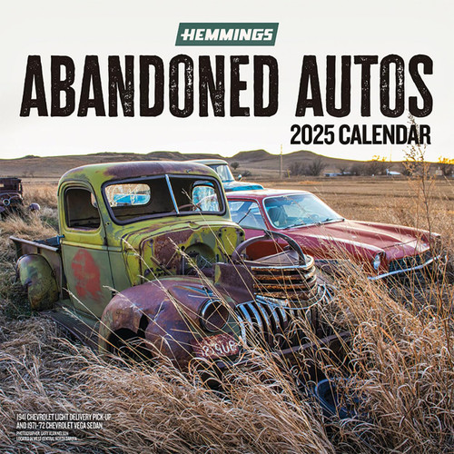 Hemmings 2025 Abandoned Autos Calendar