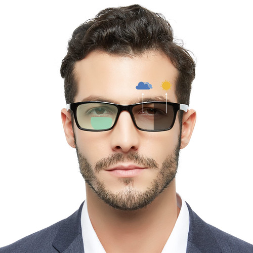 OCCI CHIARI Photochromic Bifocal Reading Glasses Mens,Transition Square UV Protection Sunglasses Readers 1.0 1.5 2.0 2.5 3.0 3.5 4.0(Black +100) OCCI CHIARI Photochromic Bifocal Reading Glasses Mens,Transition Square UV Protection Sunglasses Readers 1.0 1.5 2.0 2.5 3.0 3.5 4.0(Black +100)
