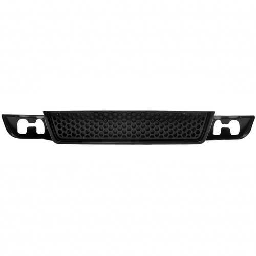 IKON MOTORSPORTS, Grille Compatible With 2007-2014 Gmc Yukon SLE SLT Denali & Yukon XL 1500 Denali, ABS Black Front Bumper Hood Grill, 2008 2009 2010 2011 2012