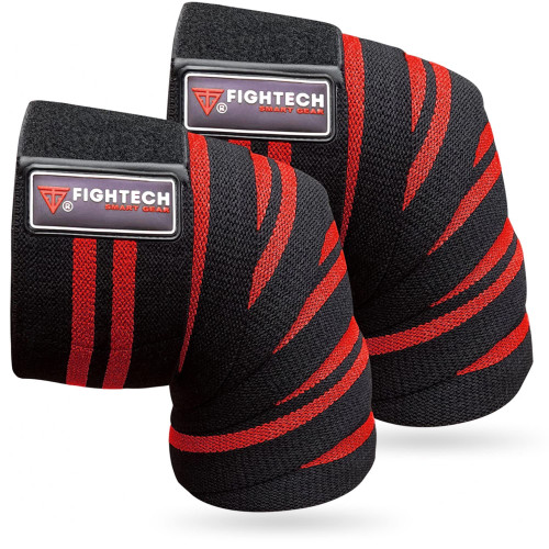Knee Wraps for Weightlifting - 82" Long | Men & Women | Ideal for Squats, Leg Press, Cross Training, Bodybuilding, and Gym WODs