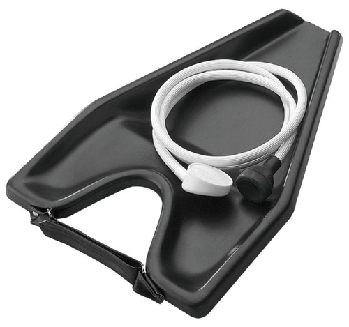 Dompel Washing Tray For Long and Short Hair For Beauty Saloon, Barbershop and Home, includes Faucet with hose Model 327