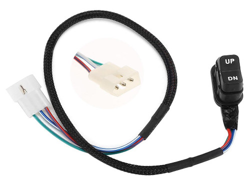 Trim Tilt Switch 858679T2, 87-858679T2 for Mercury Outboard Remote Control Box 3 Pin Wires Side Mount 87-18286A43