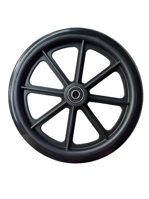#20- Front Wheel (Single) w/Bearing for Probasics K3/K4 Wheelchair (Models WC31616DE,WC31616DS,WC31816DE,WC31816DS,WC32016DE,WC32016DS,WC41616DE,WC41816DE,WC41816DS,WC42016DE,WC42016DS)