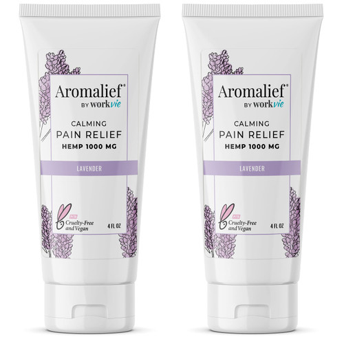 Aromalief Lavender Relief Therapy Cream 2PK