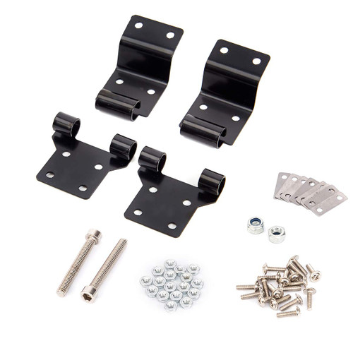 Tour Pack Hinge Kit Fit for Harley Touring Models 1999-2013 Black