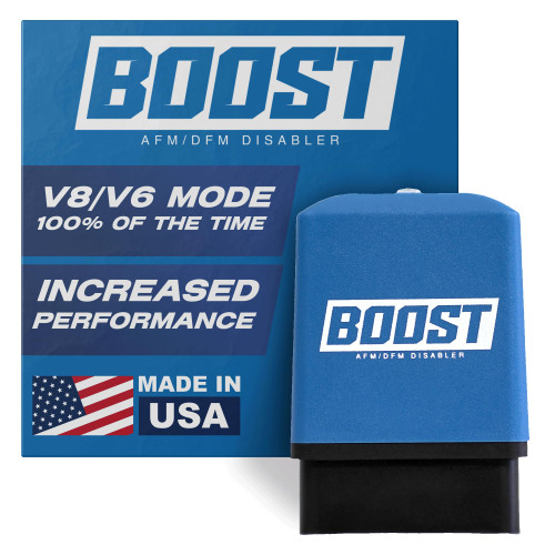 BOOST AFM & DFM Disabler - V8/V6 Mode 100% of the Time - Made in the USA BOOST AFM & DFM Disabler - V8/V6 Mode 100% of the Time - Made in the USA