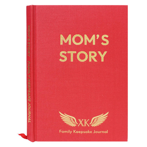 Mom's Life Story Journal (Hardcover): A Meaningful Keepsake for Mom to Share Her Journey and Memories, Book Includes 250+ Prompt Questions, Sentimental Gifts for Mother's Day, Birthday & Christmas