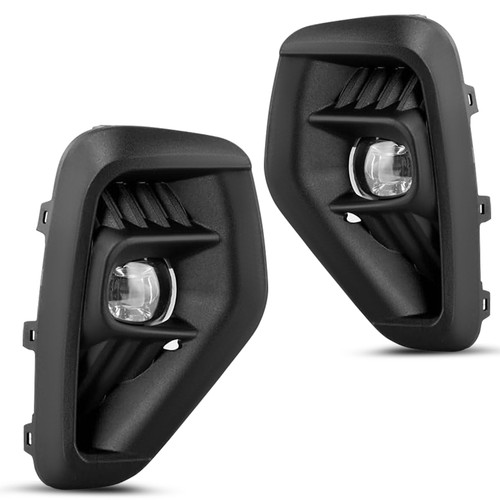 JSBOYAT LED Fog Lights Assembly Bulbs Included for 2023 to 2025 Ford Escape Front Bumper Fog Lamp w/Switch & Bracket Driver and Passenger Side