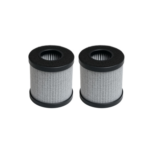 Nispira Filter Replacement For CALODY E-L2 Easycare CleanLight KeySmart Portable Car Air Purifier 3-in-1 HEPA Activated Carbon, 2 Packs