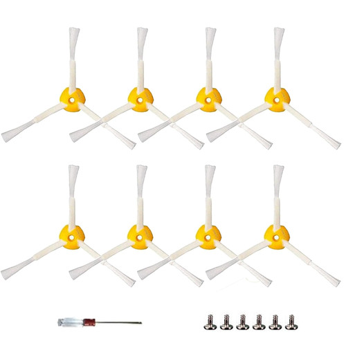 8 Packs Side Brush Replacement for IRobot Roomba 600 700 800 900 Series 960 980 985 860 870 877 880 890 891 895 805 761 770 780 790 614 650 665 671 675 690 Models