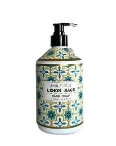 Hand Soap Collection 21.5 FL OZ Each, lavender, lemon Verbena, Sweet Orange, Lavender Rosemary, Lemon Sage, Amber Rose And Lavender Sage (Lemon Sage, 21.5 oz)