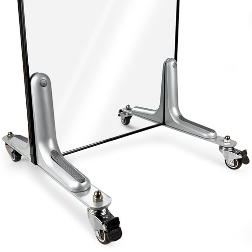 DSKMJT 2Pack Heavy-Duty Mirror Stand & Room Divider Brackets - Universal Holder for Floor Mirror, Full Length Mirror - Great for Large Mirrors in Room & Living Room