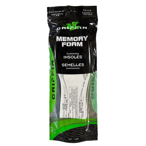 Griffin Memory Foam Insoles 1 Pair