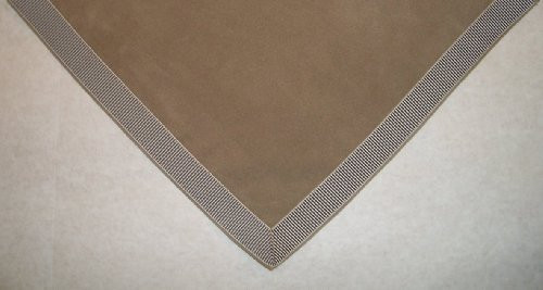 Sanders Classics 44" Square Taupe Card (Bridge) Table Cover