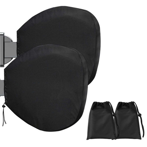 BBT BAMBOOST Garden Hose Reel Cover Retractable, Waterproof, UV Resistant, Anti-Fading, Made of 420D Heavy-Duty Oxford Cloth with Storage Function, All-Weather Protection for Water Hose Reel (2 Pack)