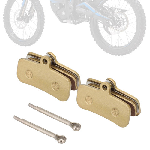 IUVWISN 2 Pcs Electric Dirt Bike Brake Pads Front and Rear for Sur Ron Surron LBX Talaria X3 XXX Talaria Sting MX3/R MX4 eRide Pro SS 2.0 3.0 SR S 72V Rawrr Mantis X Mini R/R17 48V Mantis Mini Pup