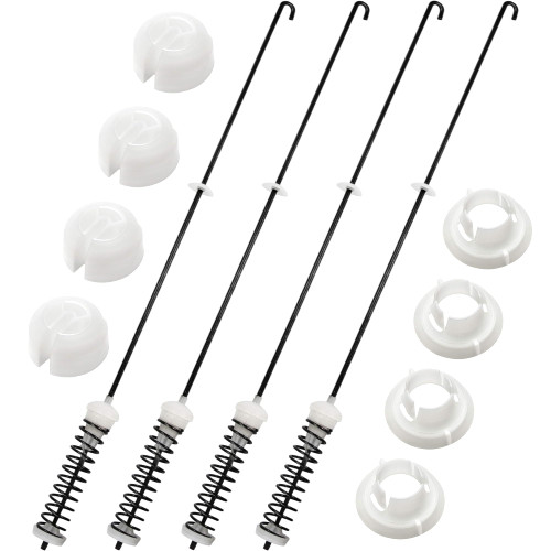 NTW4516FW2 NTW4516FW3 NTW4516FW1 NTW4605EW0 Washer Suspension Rod kit for A.mana Whirl.pool WTW4800BQ1 WTW4816FW2 WTW4816FW2 Models W10780045 Suspension Rods by TOMOON