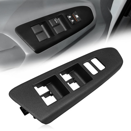 Lunwag Window Switch Bezel - Left Driver Side Window Master Bezel Compatible with 2012-2015 T0yota Tacoma Replace 74202-04040 Driver Side Switch Cover Accessories