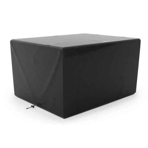 44" Fire Pit Cover for Outland Living 401/403 Fire Table, Waterproof & Windproof 600D Heavy Duty Rectangular Fire Pit Cover, Black