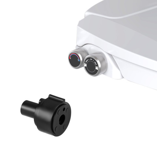 Replacement Parts Knob for Brondell, Sturdy Plastic Non Electric Bidet Knob Fitting Toilet Seat Knob Attachments Compatible with Brondell