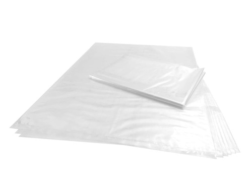 Wowfit 100 CT 9x14 Inch 1.1 Mil Clear Plastic Flat Open Poly Bags – Great for Bread, Cookies, Candy Favors, Classroom Treats, Crafts, and Food Storage