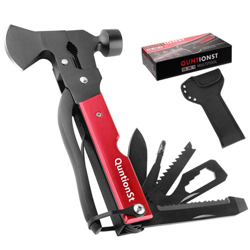 Camping Gear Multitool, Stocking Stuffers for Men, Christmas Mens Gifts for Dad Husband Boyfriend, 16 in 1 Camping Accessories Multitool Hatchet, Camping Tool with Axe,Hammer,Plier,Knife,Bottle Opener Camping Gear Multitool, Stocking Stuffers for Men, Christmas Mens Gifts for Dad Husband Boyfriend, 16 in 1 Camping Accessories Multitool Hatchet, Camping Tool with Axe,Hammer,Plier,Knife,Bottle Opener