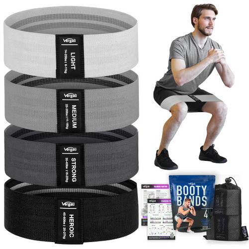 Resistance Bands for Working Out with Workout Bands Guide. 4 Booty Bands for Women Men Fabric Elastic Bands for Exercise Bands Resistance Bands for Legs Bands for Working Out Hip Thigh Glute Bands Set Resistance Bands for Working Out with Workout Bands Guide. 4 Booty Bands for Women Men Fabric Elastic Bands for Exercise Bands Resistance Bands for Legs Bands for Working Out Hip Thigh Glute Bands Set