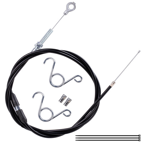MWMNUN 75inch Go Kart Throttle Cable Kit Compatible with Predator 212cc 196cc GX200 GX160 6.5hp Engine Manco American Sportworks Go Cart Lawn Mower VM22 VM24 Replacement Parts