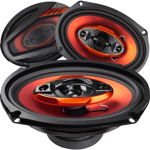 STX Audio 1200W 6X9-Inch 4-Way Car Audio Coaxial Speakers System 6X9 Inches