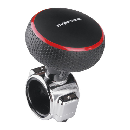 Hypersonic Large Steering Wheel Knob Spinners, Vehicle Steering Wheel Spinners Ball Durable Suicide Knob for Car, SUV, Trucks, Tractors, Boat etc (Red)