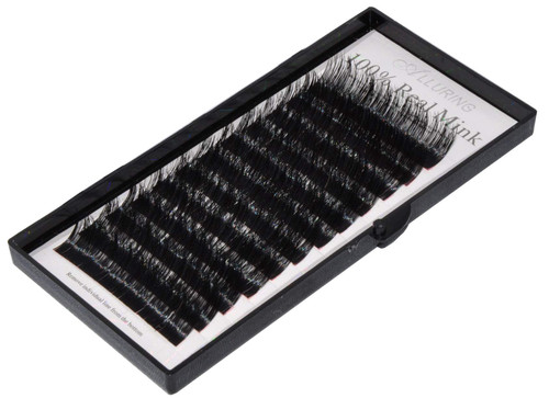 BLINK 100% Real Mink Fur Lashes C Curl 15mm for Eyelash Extension with Free iBeautiful Sample