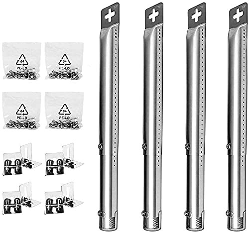 Brinkmann Set of Four Stainless Steel Burners 810-2410-S, 810-2411-F, 810-2411-S, 810-3885-F, 810-3885-S, 810-4238-0, 810-9490-0