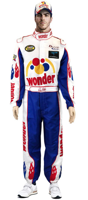 OEM Ricky Bobby Jumpsuit + Cap Full Costume Talladega Nights (L)