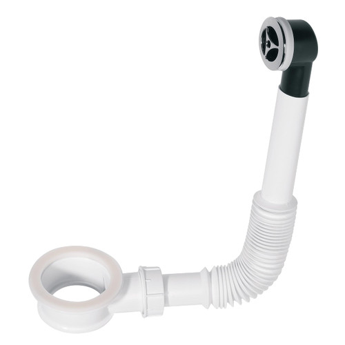Wirquin SP2060099 Overflow Tube and Connection Pipe for Sink Extendible