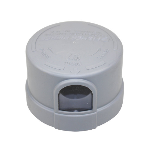 Fisher Pierce 7760-SSS Photoelectric Outdoor Lighting Control 105-130 VAC, Gray