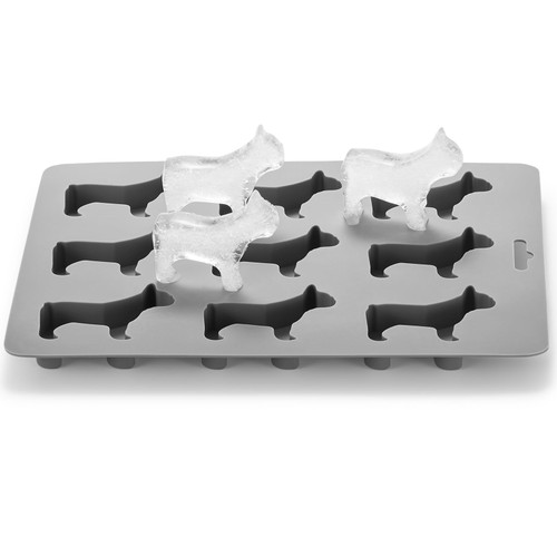 ACOOKEE French Bulldog Ice Cube Mold, Fun Shapes Frenchie Bull Dog Ice Cube Tray, Silicone Dog Treat Mold, Cute Novelty French Bulldog Gifts for Baking & Freezing Decor, BPA Free & Heat Resistant