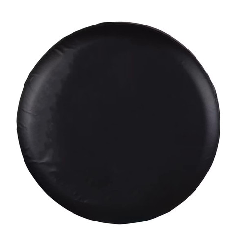 Spare Tire Cover, Black Wheel Cover Waterproof PVC Leather Dust-Proof Universal Fit for Jeep, Trailer, RV, SUV, Camper and Vehicle (15 Inch)