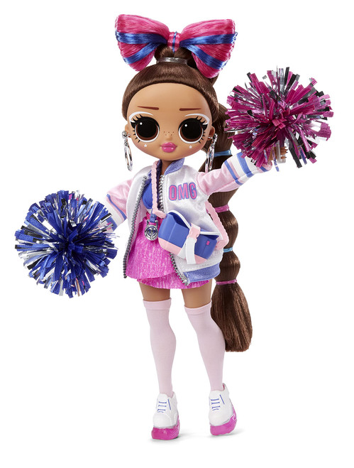 L.O.L. Surprise! OMG Sports Cheer Diva Competitive Cheerleading Fashion Doll with 20 Surprises Including Sparkly Accessories & Reusable Playset, Posable - Gift for Kids, Toys for Girls Boys Ages 4 5 6 7+