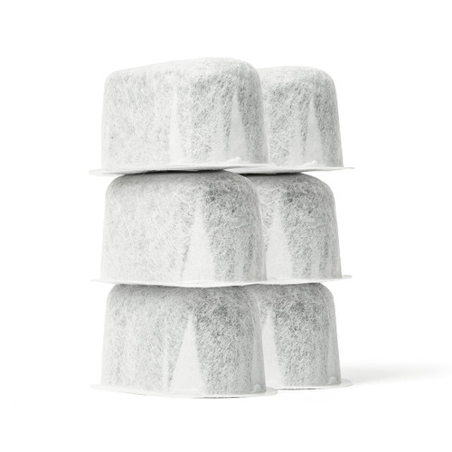 K&J 6-Pack of Compatible Mr. Coffee Water Filter Cartridges For Easy Measure and Dishwashable Coffee Makers