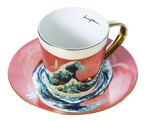 Luycho] Homage Mirror Cup & The Great Wave off Kanagawa_11oz