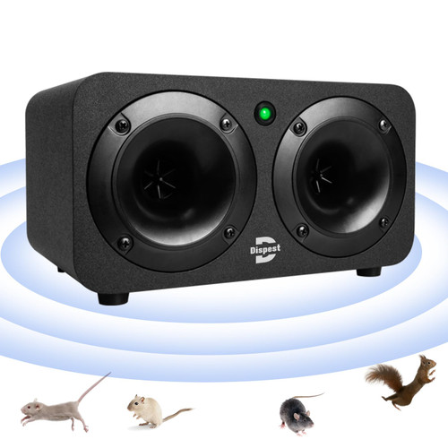 High Power Effective Plug-in Ultrasonic and Bionic, Rodent, Mouse Repeller for Building,Warehouse,Garage, Attic，Restaurant,Supermarket, and More. Coverage up to 2000 Square Feet When No Barriers