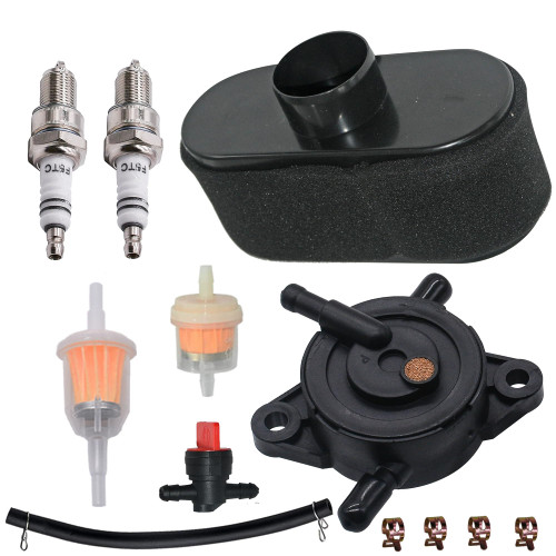 49040-0770 49040-7008 MIU12470 Fuel Pump 11013-0752 Air Filter Fit for Kawasaki FS FR FX Series Engine，Replace for FR541V FR600V FR651V FR691V FR730V FS481V FS541V FS600V FS651V FS691V FS730V Engine