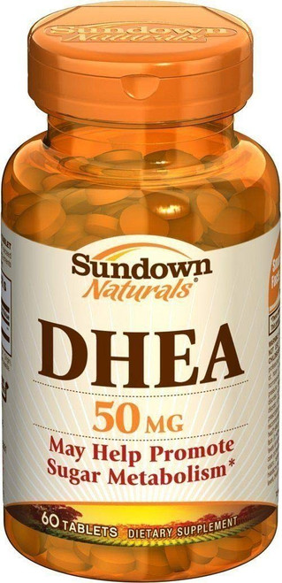 Sundown Naturals DHEA Energy Enhance Dietary Supplement Tablets, 50 mg, 60-Count Bottle Sundown Naturals DHEA Energy Enhance Dietary Supplement Tablets, 50 mg, 60-Count Bottle